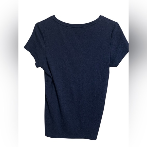 Denver Hayes Navy Blue, Soft 95% Cotton, 5% Spandex, Fitted T shirt - Picture 2 of 7